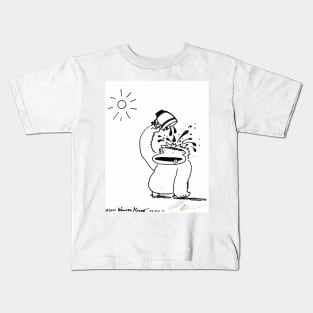 Ape Douses Self with Coffee Kids T-Shirt